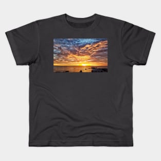 Dramatic sunset Kids T-Shirt